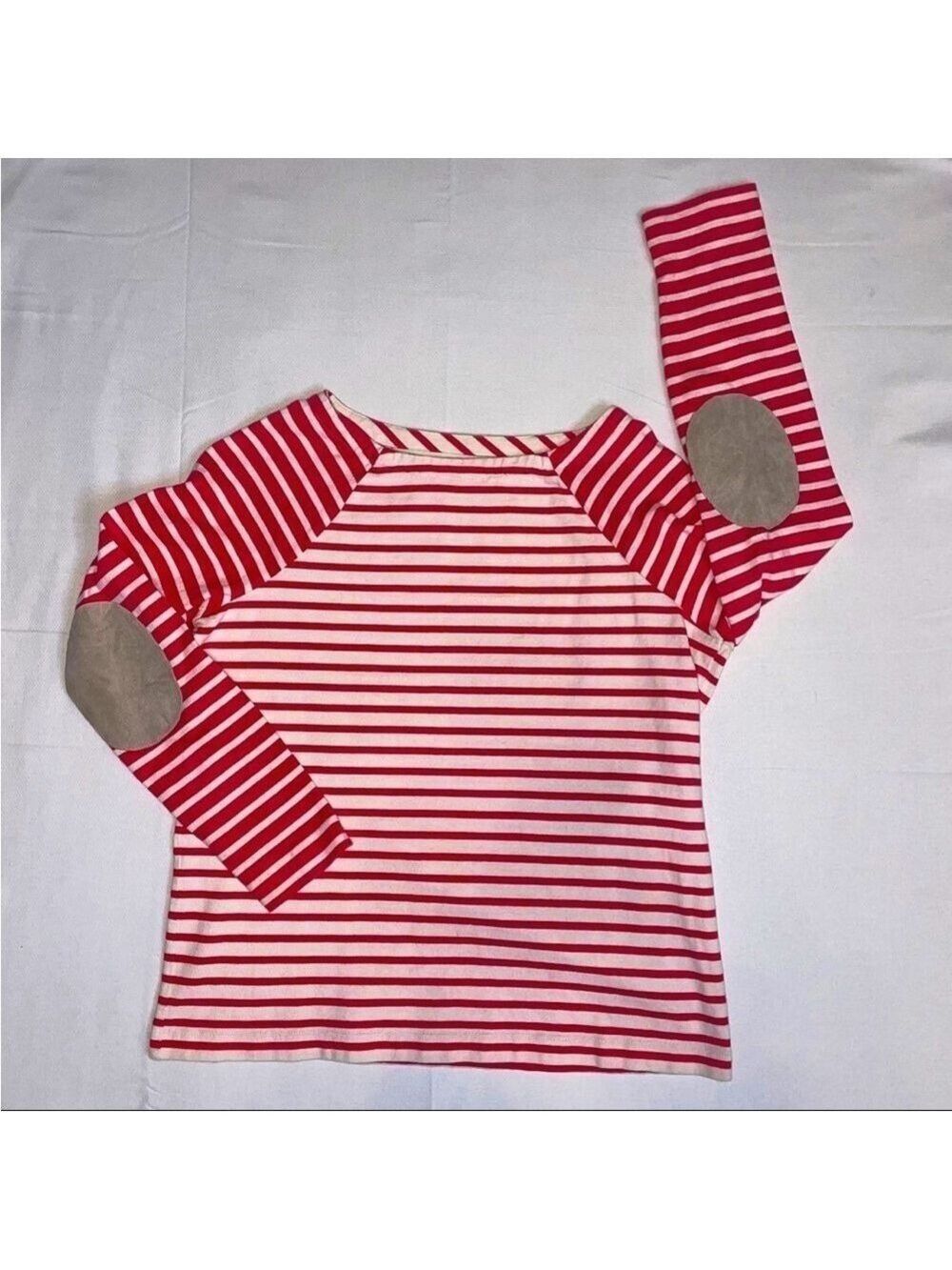 vineyard vines striped boatneck top Suede Elbow small